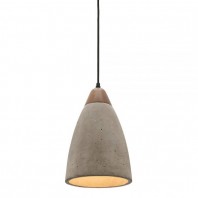 Mercator-Danska E27 Max 25W Concrete Pendant - Grey